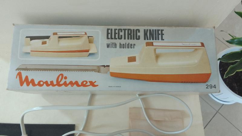 coltello elettrico Moulinex VINTAGE ANNI 70