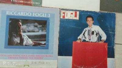 riccardo fogli vinili originali lotto