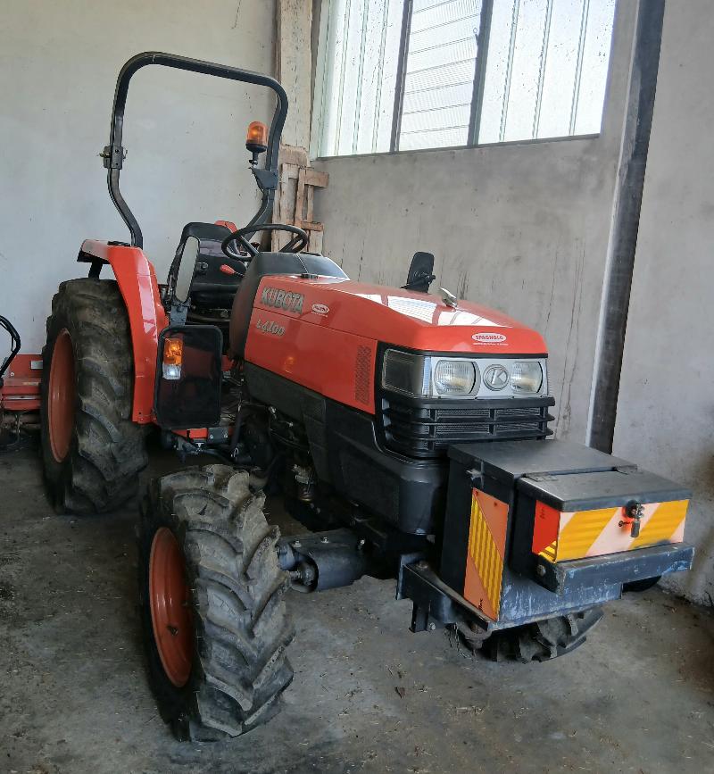 Kubota L4100 a gasolio-56 ore + fresa in regalo a 10.500 €