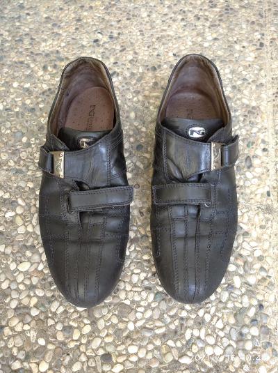Scarpe il pelle NERO GIARDINI tg 41/2