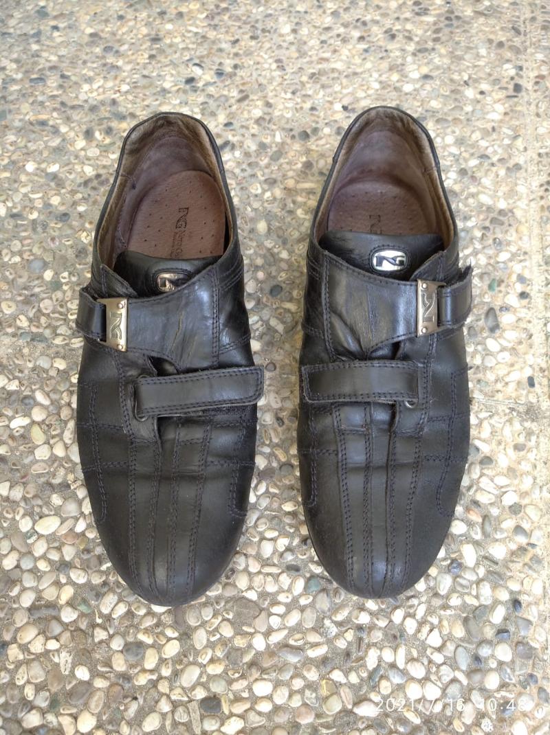 Scarpe il pelle NERO GIARDINI tg 41/2
