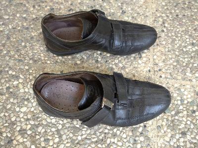 Scarpe il pelle NERO GIARDINI tg 41/2