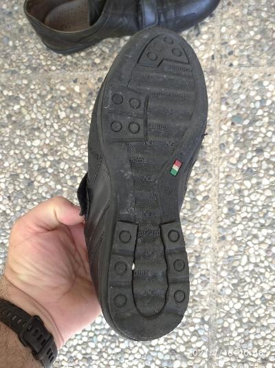 Scarpe il pelle NERO GIARDINI tg 41/2