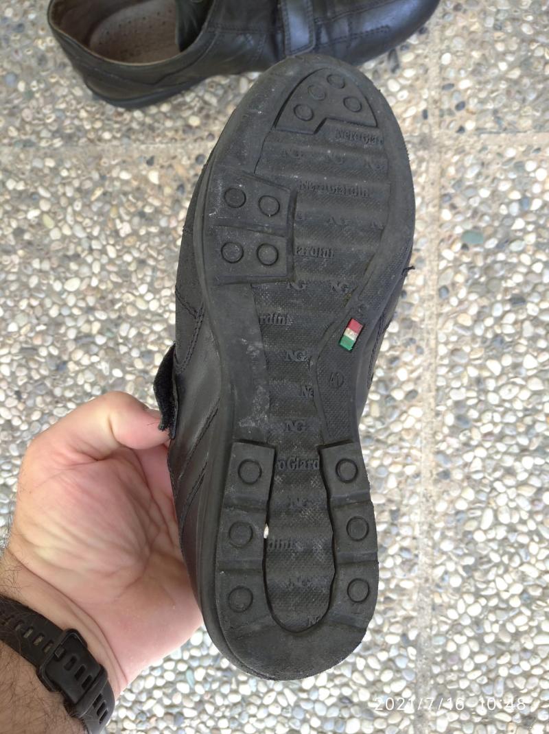 Scarpe il pelle NERO GIARDINI tg 41/2