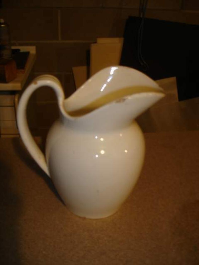  Brocca Laveno in ceramica, prima metà 1.800, Made in Italy
