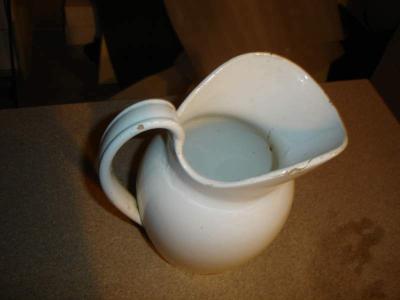  Brocca Laveno in ceramica, prima metà 1.800, Made in Italy