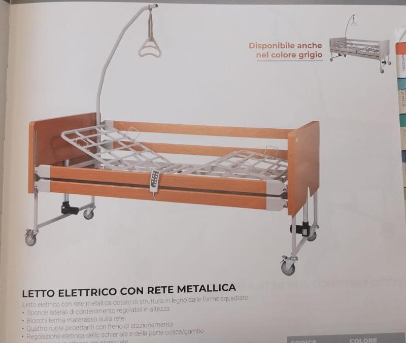 Letto elettrico ospedaliero