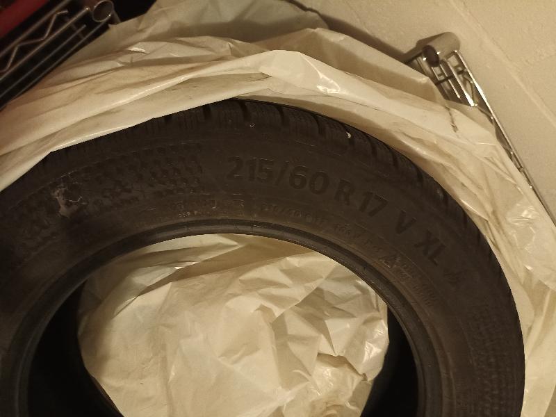 Vendo  4 pneumatici invernali 