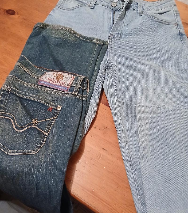 jeans e minigonne