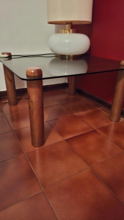 Tavolino da salotto quadrato 