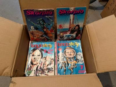 Fumetti Skorpio e Lanciostory degli anni '70