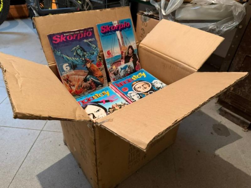 Fumetti Skorpio e Lanciostory degli anni '70