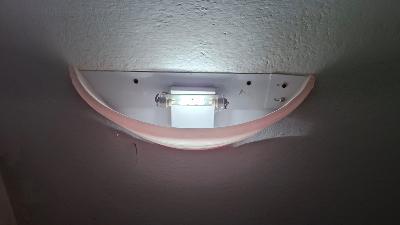 Lampada muro applique vetro