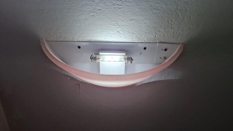 Lampada muro applique vetro