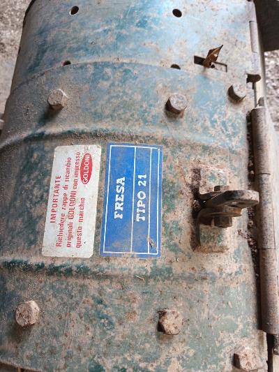 Motocoltivatore Goldoni motore a benzina con fresa e barra falciante