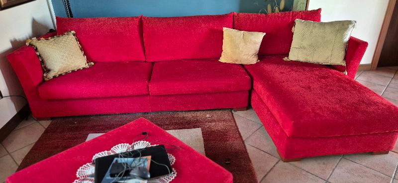 DIVANO color Rosso